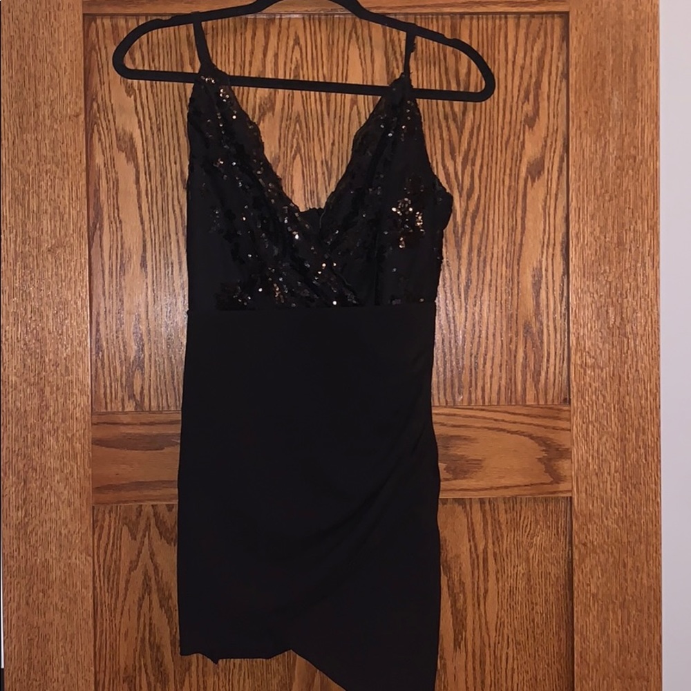 Black homecoming dress